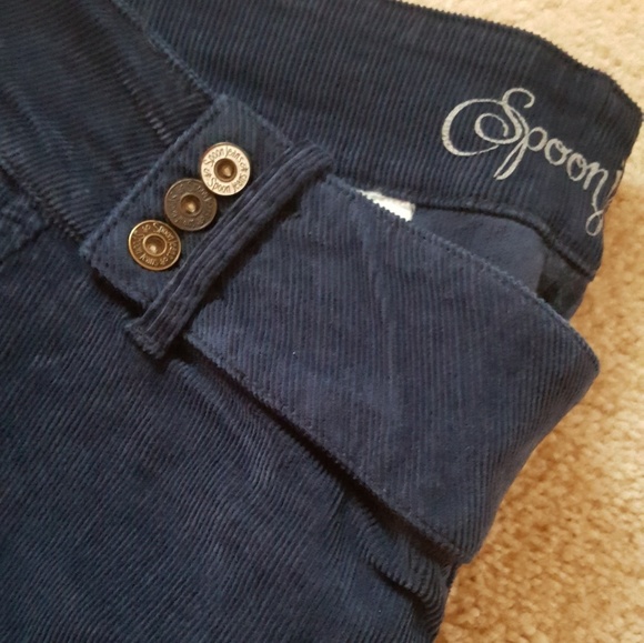spoon jeans Pants & Jumpsuits Spoon Jeans Blue Corduroy Pants